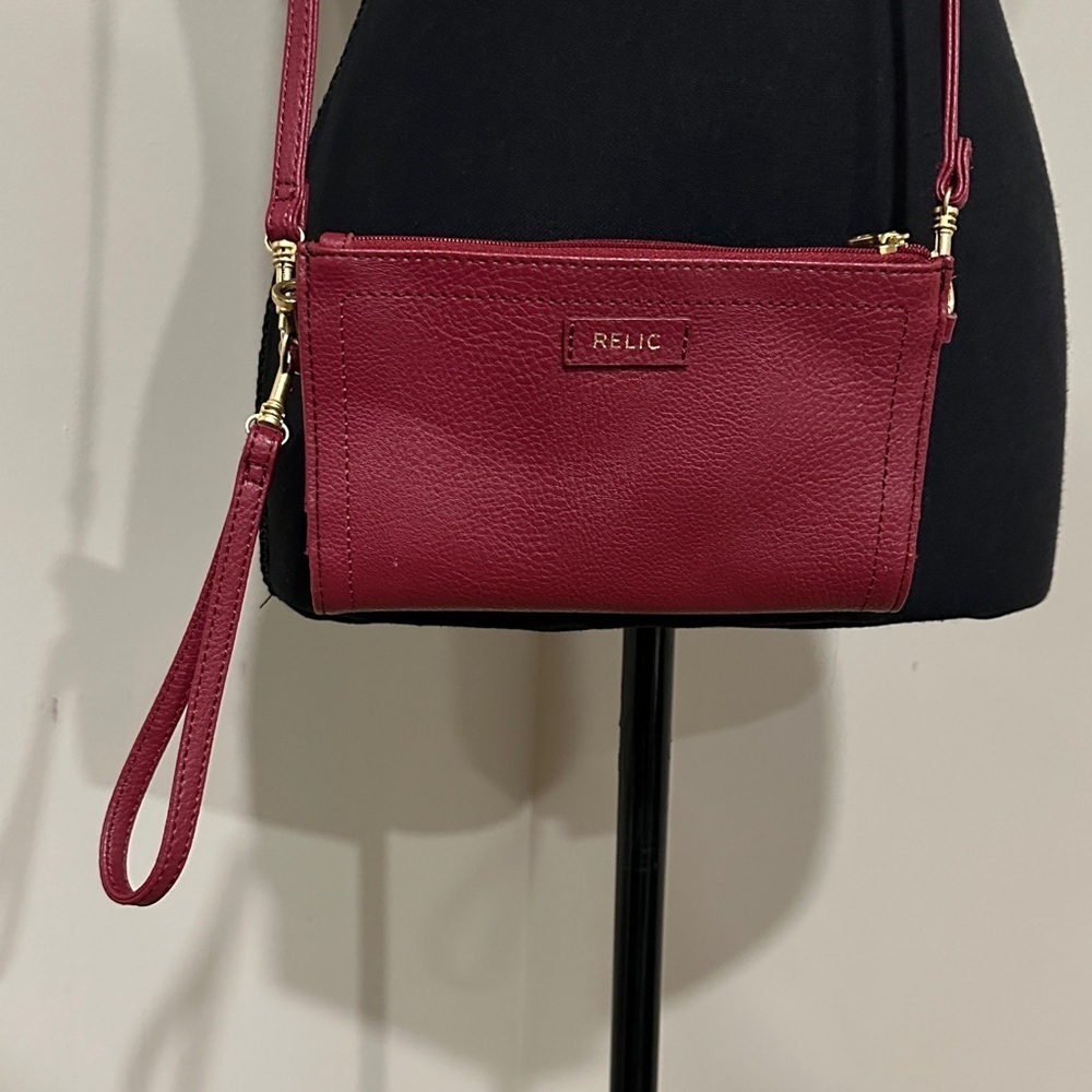 *RELIC* Burgundy Crossbody Bag